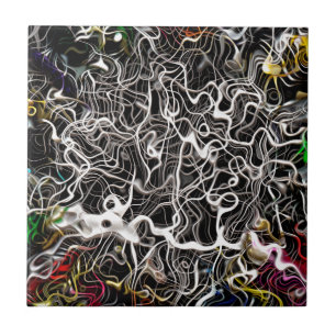 Azulejo De Cerâmica textura do plano de fundo do abstrato