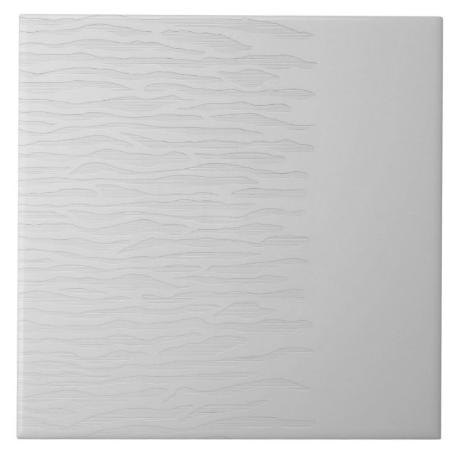 Azulejo De Cerâmica Textura listada branco (Frente)