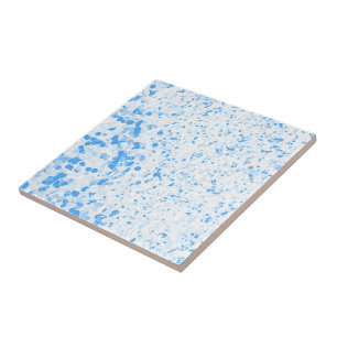 Azulejo De Cerâmica Textura Splatter - Azul