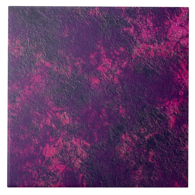 Azulejo De Cerâmica Textura violeta violeta escura texturizada por esc (Frente)