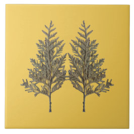 Azulejo De Cerâmica Textural Treasures of Winter on Ceramic Tile - D2