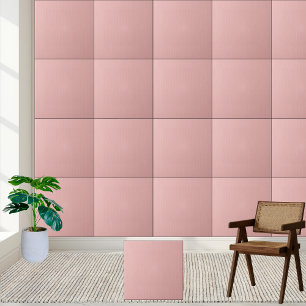 Azulejo de cerâmica texturizado moderno, cor-de-ro