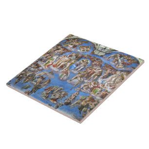 Azulejo De Cerâmica The carga Judgment - Miguel Ângelo Buonarroti
