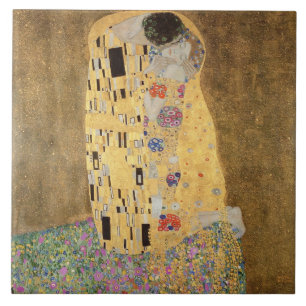 Azulejo De Cerâmica The Kiss, 1907-08