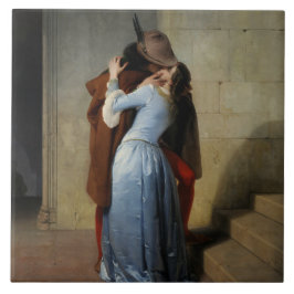 Azulejo De Cerâmica The Kiss (por Francesco Hayez)