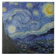 The Starry Night (Vincent van Gogh) (Famosa Arte)