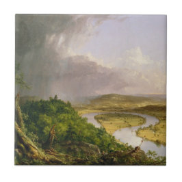 Azulejo De Cerâmica Thomas Cole O Oxbow Rio Connecticut