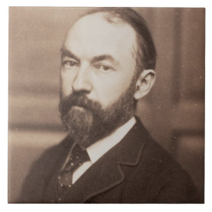 Azulejo De Cerâmica Thomas Hardy (1840-1928) (foto do sepia)
