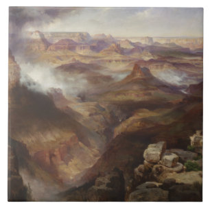 Azulejo De Cerâmica Thomas Moran - Grand Canyon do Rio Colorado