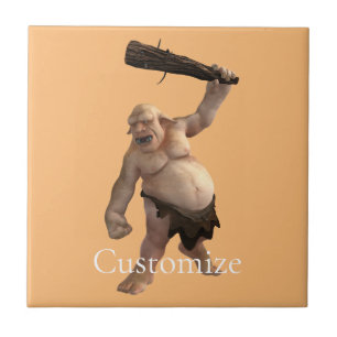 Azulejo De Cerâmica Thunder_Cove do Troll Feio
