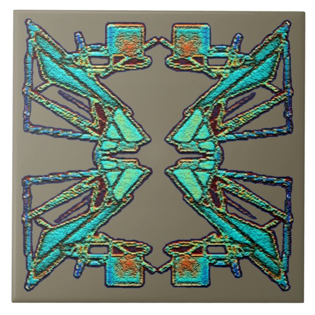 Azulejo De Cerâmica Thunderbird (Frente)