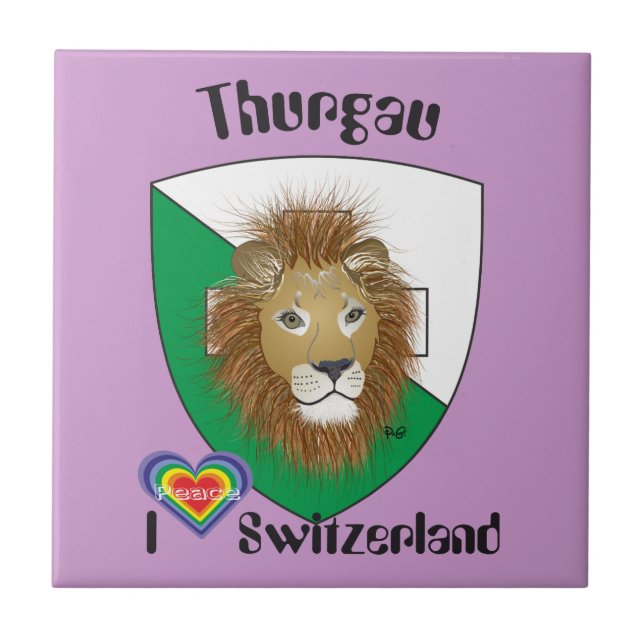 Azulejo De Cerâmica Thurgau Schweiz Fliese (Frente)