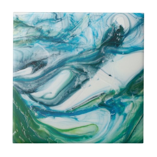 Azulejo De Cerâmica Tidal Sweep II (Frente)