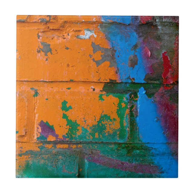 Azulejo De Cerâmica Tijolo dos grafites (Frente)