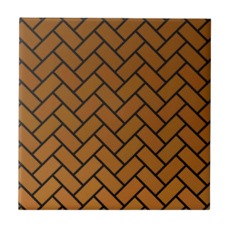 Azulejo De Cerâmica Tijolos de Herringbone de Brown