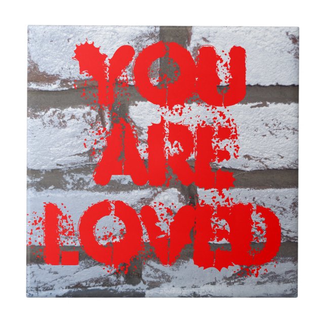 Azulejo De Cerâmica Tijolos dos grafites (Frente)