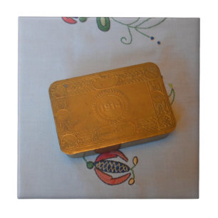 Azulejo De Cerâmica Tin de Natal Primeira Guerra Mundial