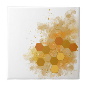 Azulejo De Cerâmica Tinta de Álcool Honeycomb