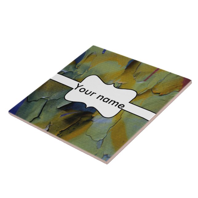 Azulejo De Cerâmica Tinta de descasque (Lateral)