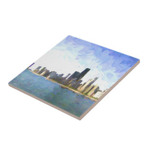 Azulejo De Cerâmica Tinta Líquida de Chicago