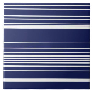 Azulejo De Cerâmica Tiras complexas - Azul