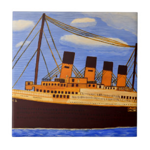 Azulejo De Cerâmica Titanic 