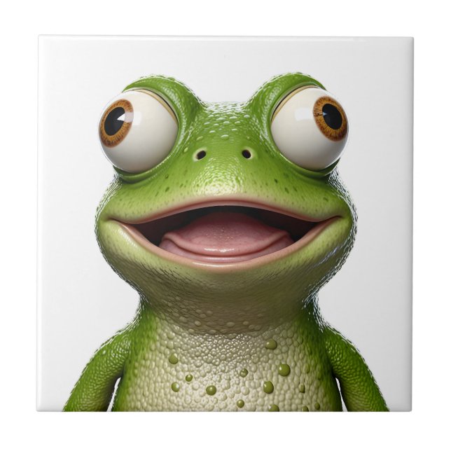 Azulejo De Cerâmica ToadTally Incrível (Frente)