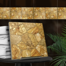 Todo aquele Dourado mosaico de pebbles voronoi N2