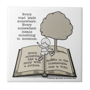 Azulejo De Cerâmica Todo mundo tem uma história