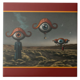 Azulejo De Cerâmica Todos os Olhos em Você