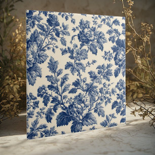 Azulejo De Cerâmica Toile De Jouy Pastoral Campo Floral Motivos