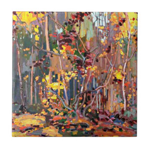 Azulejo De Cerâmica Tom Thomson art: Maple Saplings