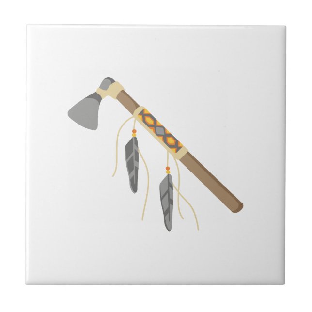 Azulejo De Cerâmica Tomahawk (Frente)