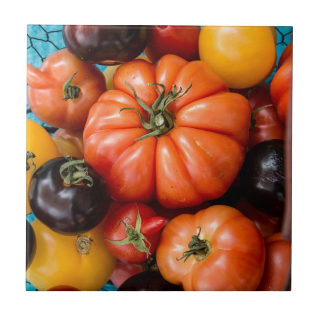 Azulejo De Cerâmica Tomates (Frente)