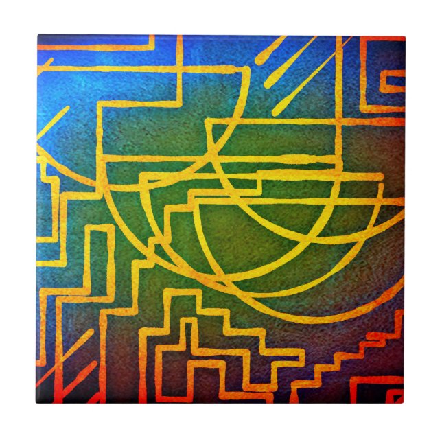 Azulejo De Cerâmica Tomb (Frente)