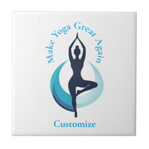 Azulejo De Cerâmica Tornar Excelente Yoga Novamente Thunder_Cove