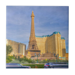 Azulejo De Cerâmica Torre Eiffel Las Vegas Paris Limusine Nevada