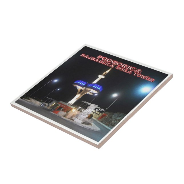 Azulejo De Cerâmica Torre zME009 PODGORICA Dajbabska Gora, (Lateral)