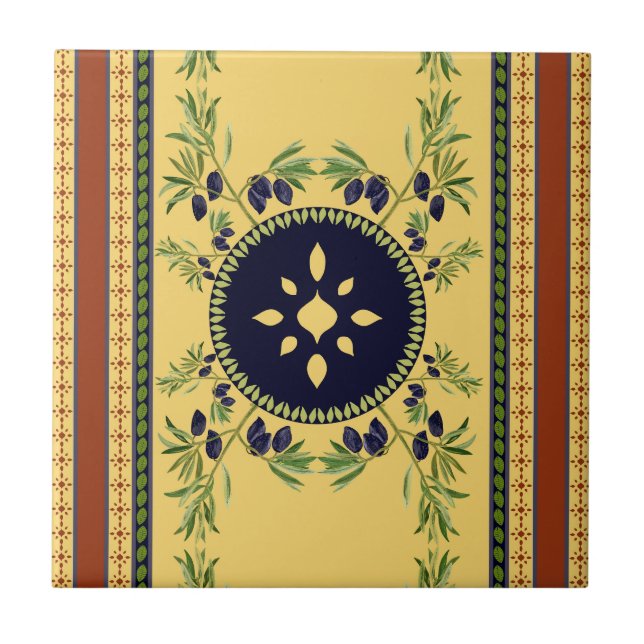 Azulejo De Cerâmica Toscana (Frente)