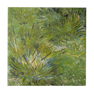 Azulejo De Cerâmica Touces de Grama por Vincent van Gogh