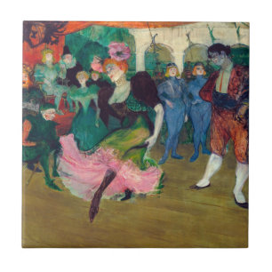 Azulejo De Cerâmica Toulouse-Lautrec - Na Rota, A Dança