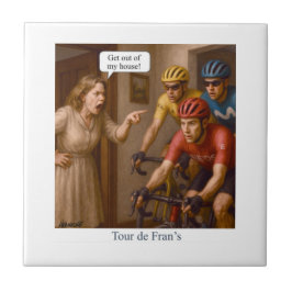 Azulejo De Cerâmica Tour de Fran’s