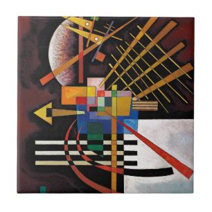 Azulejo De Cerâmica Trabalhos de arte clássicos da pintura abstrata d
