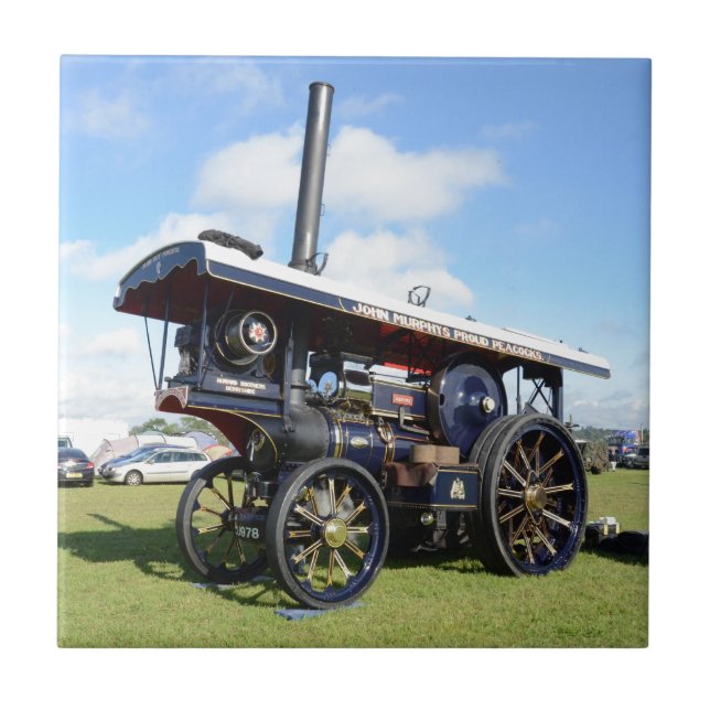 Azulejo De Cerâmica Traction Engine Renown (Frente)