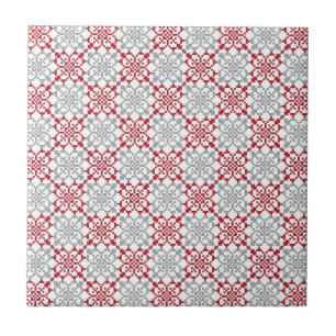 Azulejo De Cerâmica Tradicional letão Sinal SUN padrão geométrico I