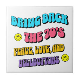 Azulejo De Cerâmica Traga de volta os anos 70