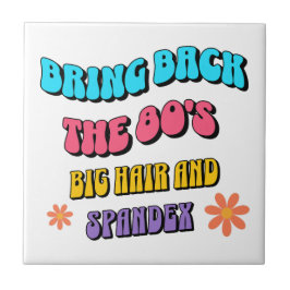 Azulejo De Cerâmica Traga de volta os anos 80