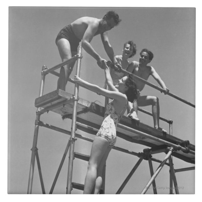 Azulejo De Cerâmica Trampolim (Frente)