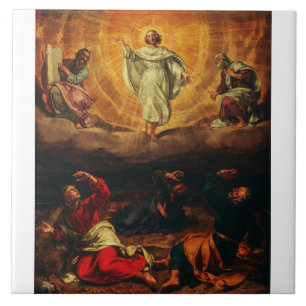 Azulejo De Cerâmica Transfiguração de Jesus Cristo