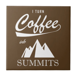 Azulejo De Cerâmica Transformo Café Em Cimeiras